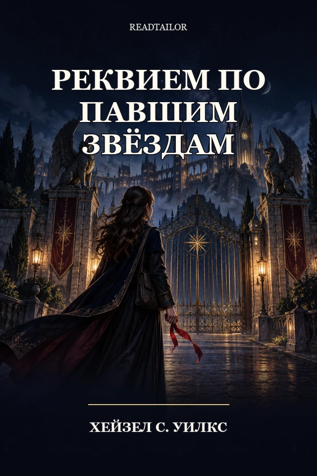 Обложка книги Реквием для павших звёзд (Каденция павших, #1) — Уилкс Х. С. — A Requiem for Fallen Stars — Hazel S. Wilkes