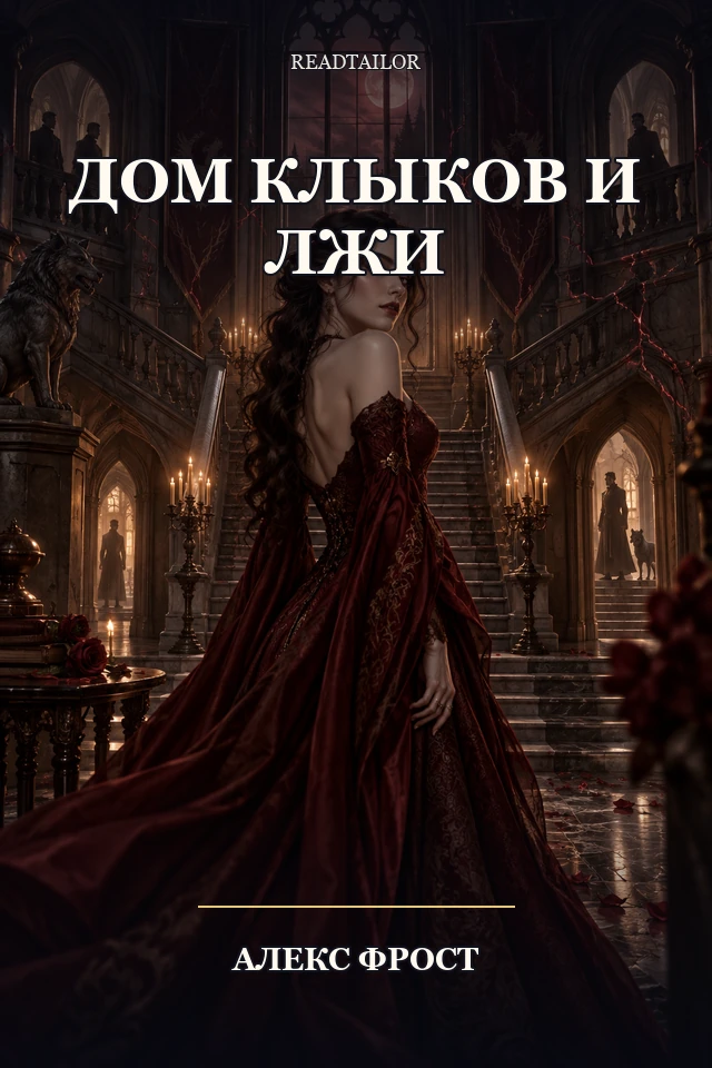 Обложка книги «Дом клыков и лжи»