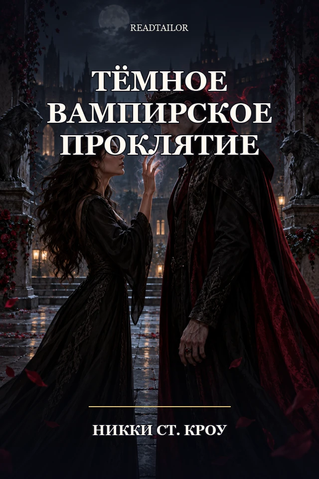 Обложка книги «Тёмное вампирское проклятие»