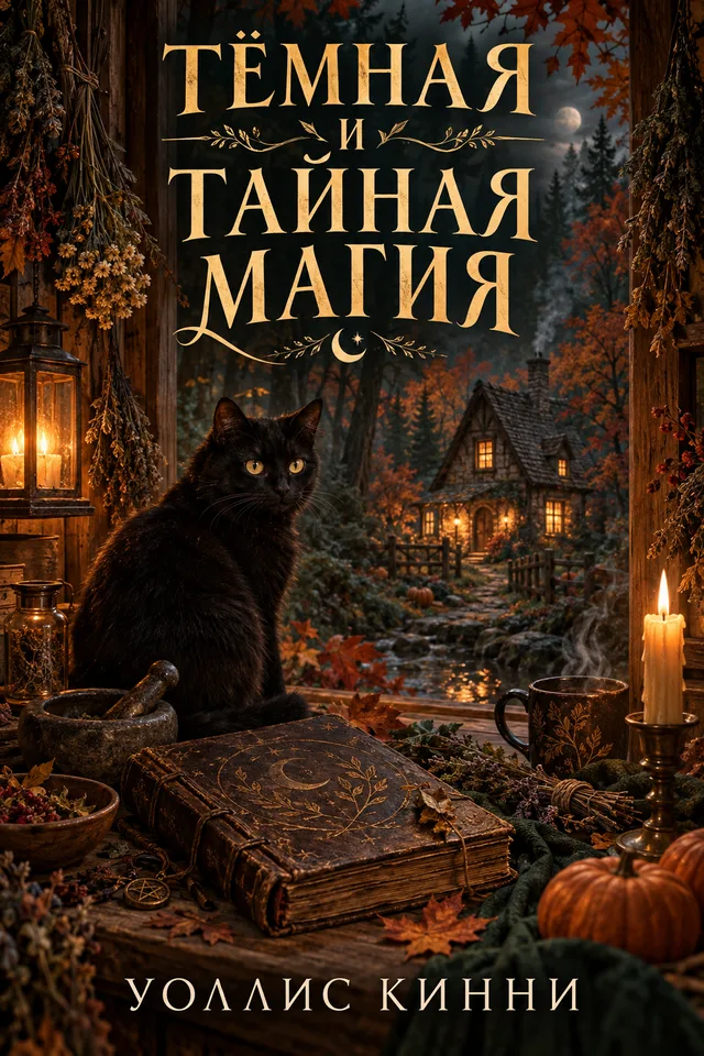 Обложка книги «Тёмная и тайная магия»
